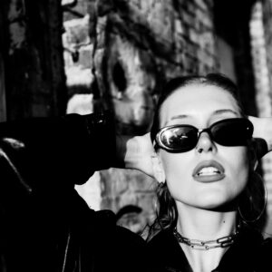 Street portrait photoshoot Berlin - urban portrait by July Space